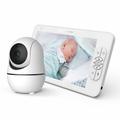 SM70PTZ 7-calowa bezprzewodowa cyfrowa niania dla dziecka Kamera do rozmów dwukierunkowych Urządzenie bezpieczeństwa domowego Kamera internetowa 2,4 GHz z obsługą noktowizora / monitorowania temperatury - wtyczka UE