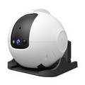 SRIHOME DH013 AI Inteligentny robot z kamerą do monitorowania zwierząt domowych ze stacją ładującą - biały