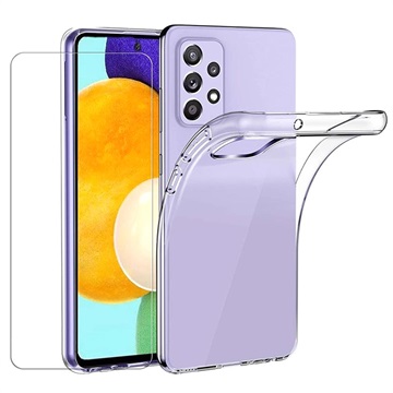 Samsung Galaxy A52 5G/A52s 5G Etui z TPU i Szkło Hartowane Saii 2-w-1