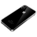 iPhone X/XS Etui z TPU i Szkło Hartowane Saii 2-w-1