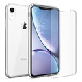 iPhone XR Etui z TPU i Szkło Hartowane Saii 2-w-1