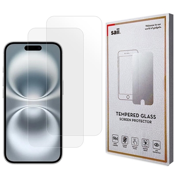 iPhone 17 Szkło Hartowane Saii 3D Premium - 2 Szt.
