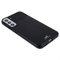 Samsung Galaxy S22+ 5G Etui z TPU Saii Włókno Węglowe - Czarne