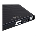 Samsung Galaxy S22 Ultra 5G Etui z TPU Saii Włókno Węglowe