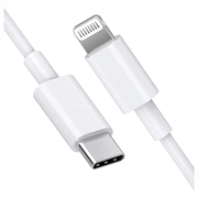 Kabel Saii Fast USB-C / Lightning - 1m - Biały