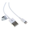 Kabel Lightning / USB Saii iPhone, iPad, iPod - 1m - Biały