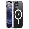 Hybrydowe Etui Saii Seria Magnetyczna do iPhone 13 Mini - Przezroczyste