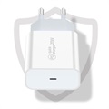 Saii Zestaw Ładowarek PD - 20 W, USB-C - wtyczka UE - Biały