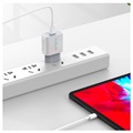 Saii Zestaw Ładowarek PD - 20 W, USB-C - wtyczka UE - Biały