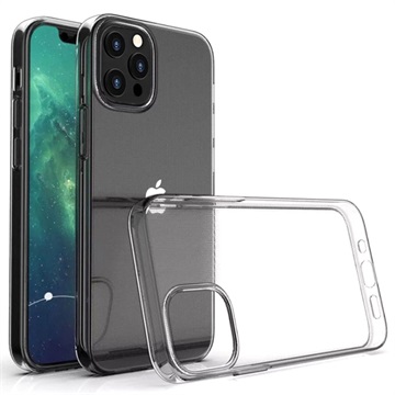 Przeciwpoślizgowy Pokrowiec z TPU Saii Premium iPhone 13 Pro Max - Transparentny