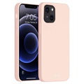 iPhone 13 Etui Saii Premium z Ciekłego Silikonu - Róż