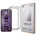 Szkło Hartowane Saii 3D Premium do iPhone 14 - 9H, 2 Szt.