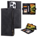 Etui z Portfelem Saii Zipper - iPhone 13 Pro Max