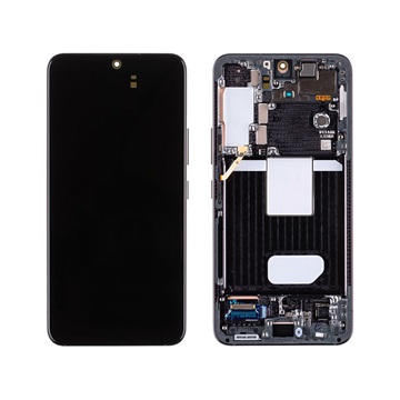 Samsung Galaxy S22 5G Panel Przedni i Wyświetlacz LCD GH82-25524A - Czerń