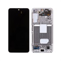 Samsung Galaxy S22 5G Panel Przedni i Wyświetlacz LCD GH82-25524B - Biel