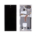 Samsung Galaxy S22 Ultra 5G Panel Przedni i Wyświetlacz LCD GH82-27488C - Biel