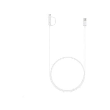 Samsung Kabel combo EP-DG930DWE - USB-C i MicroUSB - 1.5m - luzem - biały