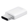Adapter MicroUSB / USB 3.1 Typu-C Samsung EE-GN930BW - Bulk - Biały