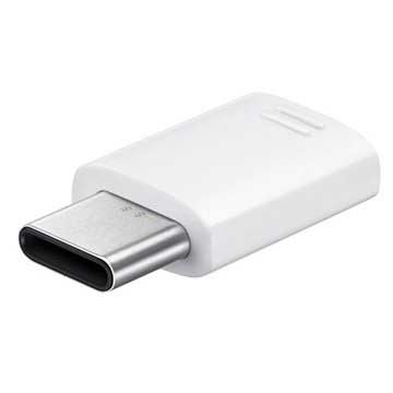 Adapter MicroUSB / USB 3.1 Typu-C Samsung EE-GN930BW - Bulk - Biały