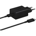 Szybka ładowarka podróżna Samsung i kabel USB-C EP-T1510EBE - 15W - luzem - Czarny