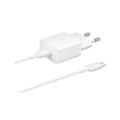 Szybka ładowarka podróżna Samsung i kabel USB-C EP-T1510EWE - 15W - luzem - biały