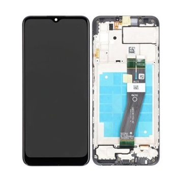 Samsung Galaxy A03s Panel Przedni i Wyświetlacz LCD GH81-21233A - Czerń