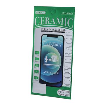 Samsung Galaxy A04/A12 Ceramiczne Zabezpieczenie Ekranu ze Szkła Hartowanego - Czarne Krawędzie