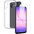 Samsung Galaxy A07 4G Northjo 2-w-1 Zestaw Ochronny - Przezroczysty