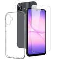Zestaw ochronny Samsung Galaxy A07 4G Northjo 3 w 1 - przezroczysty