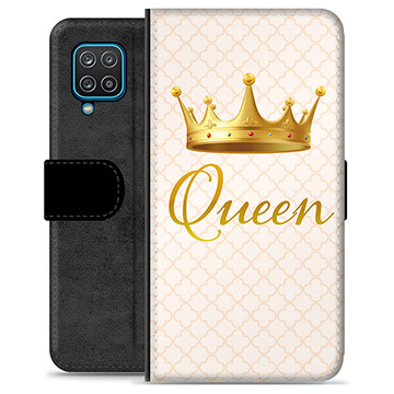 Etui Portfel Premium - Samsung Galaxy A12 - Królowa