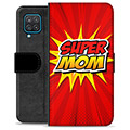 Etui Portfel Premium - Samsung Galaxy A12 - Super Mom