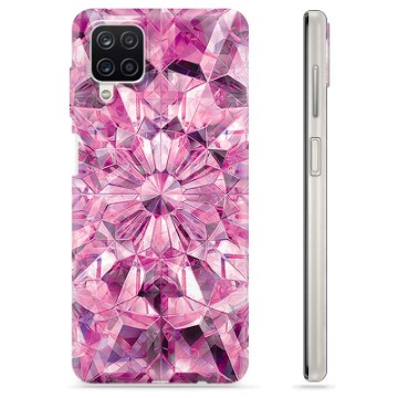 Etui TPU - Samsung Galaxy A12 - Różowy Kryształ