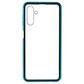 Magnetyczne Etui z Hartowanym Szkłem - Samsung Galaxy A13 5G - Błękit