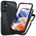 Samsung Galaxy A15/A15 5G Etui z Serii 360 Protection - Czerń / Przezroczyste
