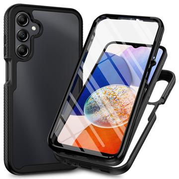 Samsung Galaxy A15/A15 5G Etui z Serii 360 Protection - Czerń / Przezroczyste