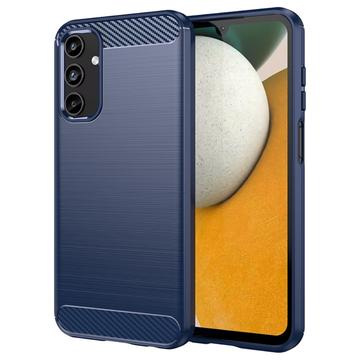 Szczotkowane Etui z TPU do Samsung Galaxy A15 - Włókno Węglowe