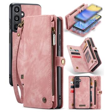 Samsung Galaxy A15 Wielofunkcyjny Pokrowiec-Portfel Caseme 008 2-w-1 - Róż