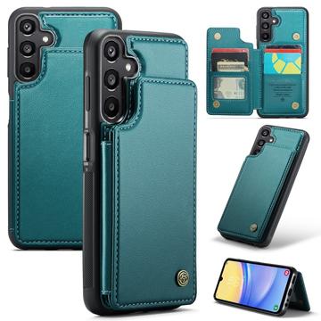 Etui Caseme C22 na karty RFID do Samsung Galaxy A15 - zielone