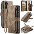 Samsung Galaxy A15 Wielofunkcyjne Etui-Portfel Caseme C30 - Brąz