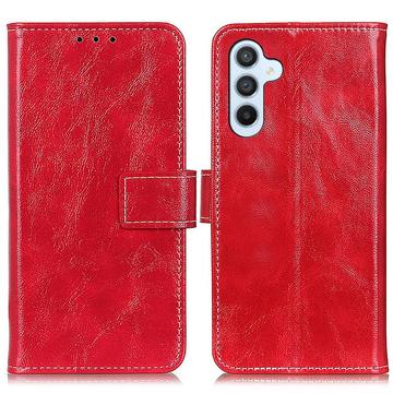 Etui z Portfelem do Samsung Galaxy A15 z Magnetycznym Zamknięciem