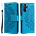 Samsung Galaxy A16 Etui z Portfelem z Serii Mandala - Błękit