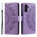 Samsung Galaxy A16 Etui z Portfelem z Serii Mandala - Fiolet