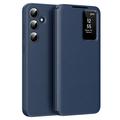Samsung Galaxy A16 Smart Clear View Etui z klapką z miejscem na kartę - Szafir
