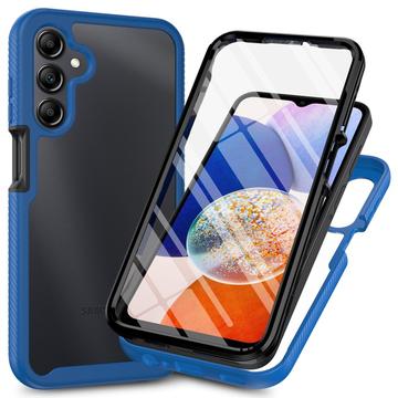 Samsung Galaxy A17 Etui z Serii 360 Protection - Błękit / Przezroczyste