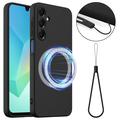 Samsung Galaxy A17 Etui z Płynnego Silikonu - kompatybilne z MagSafe - Czarne
