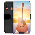 Etui Portfel Premium - Samsung Galaxy A20e - Gitara