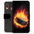 Etui Portfel Premium - Samsung Galaxy A20e - Hokej na Lodzie