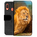 Etui Portfel Premium - Samsung Galaxy A20e - Lew