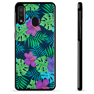 Obudowa Ochronna - Samsung Galaxy A20e - Tropikalne Kwiaty