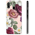 Etui TPU - Samsung Galaxy A20e - Romantyczne Kwiaty